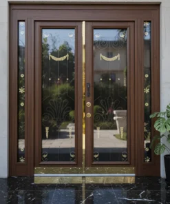 Villa Kapisi Modelleri Fiyatlari 1054 Ceviz