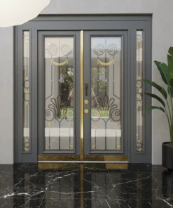 Villa Kapisi Modelleri Fiyatlari 1054 Gri