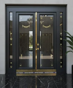 Villa Kapisi Modelleri Fiyatlari 1054 Siyah