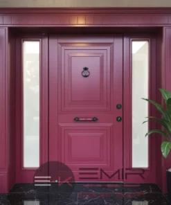 Villa Kapisi Modelleri Fiyatlari 10560 Kirmizi