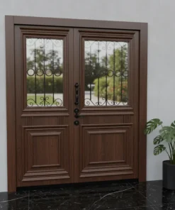 Villa Kapisi Modelleri Fiyatlari 1058 Ceviz