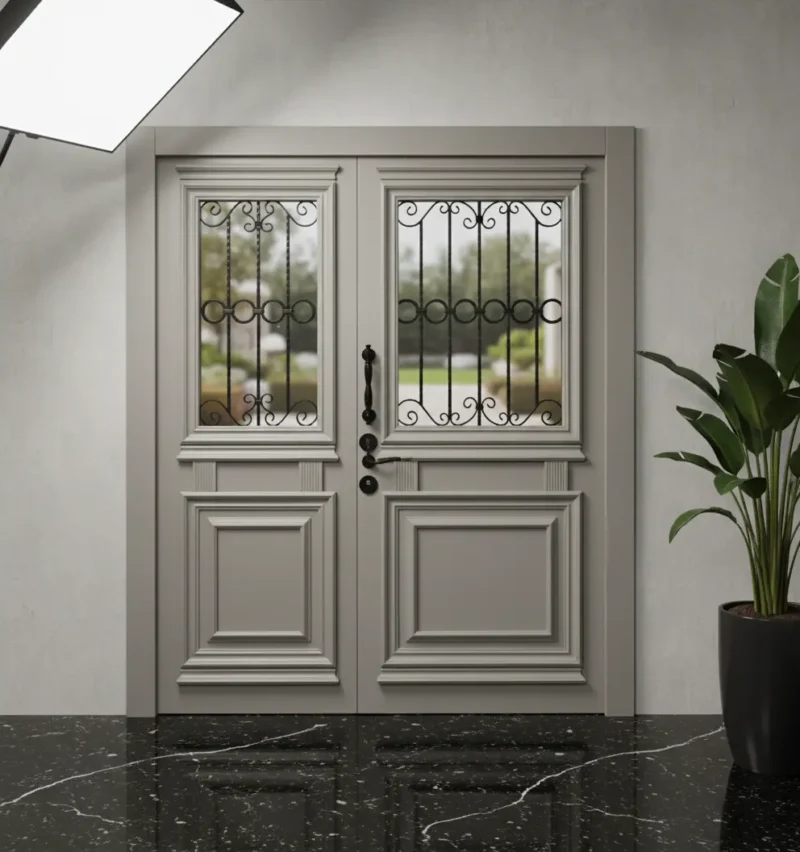 Villa Kapısı Modelleri Fiyatları 1058 4 Villa Kapisi Modelleri Fiyatlari 1058 Gri