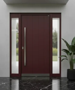 Villa Kapisi Modelleri Fiyatlari 610 Kirmizi