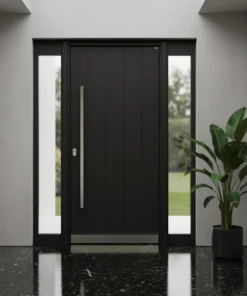 Villa Kapisi Modelleri Fiyatlari 610 Siyah