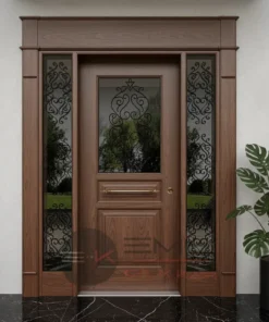 Villa Kapisi Modelleri Fiyatlari 801 Ceviz