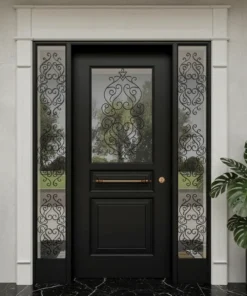 Villa Kapisi Modelleri Fiyatlari 801 Siyah