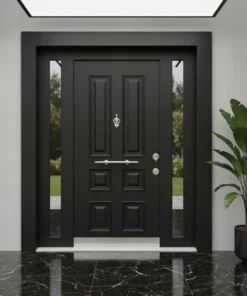 Villa Kapisi Modelleri Fiyatlari 804 Siyah