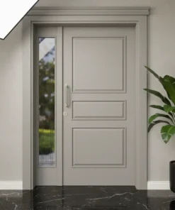 Villa Kapisi Modelleri Fiyatlari 811 Gri