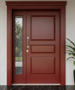 Villa Kapisi Modelleri Fiyatlari 811 Kirmizi