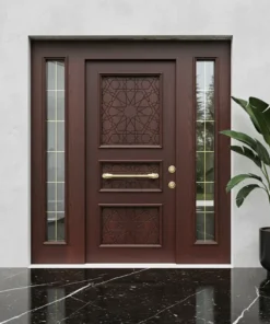 Villa Kapisi Modelleri Fiyatlari 813 Ceviz