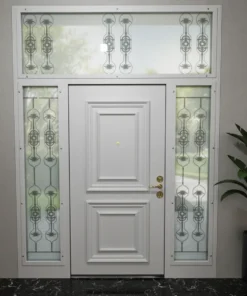 Villa Kapisi Modelleri Fiyatlari 816 Gri