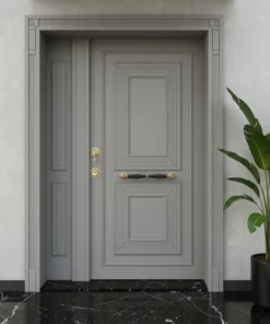 Villa Kapisi Modelleri Fiyatlari 819 Gri