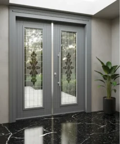 Villa Kapisi Modelleri Fiyatlari 820 Gri