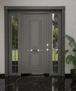 Villa Kapisi Modelleri Fiyatlari 821 Gri