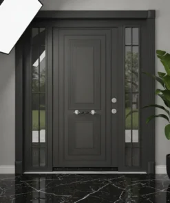 Villa Kapisi Modelleri Fiyatlari 821 Siyah