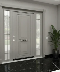 Villa Kapisi Modelleri Fiyatlari 822 Gri