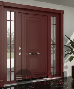 Villa Kapisi Modelleri Fiyatlari 822 Kirmizi