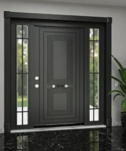 Villa Kapisi Modelleri Fiyatlari 822 Siyah