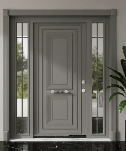 Villa Kapisi Modelleri Fiyatlari 823 Gri