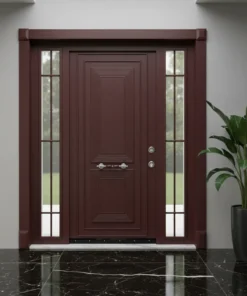 Villa Kapisi Modelleri Fiyatlari 823 Kirmizi