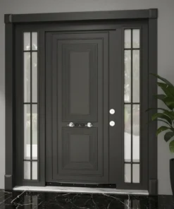 Villa Kapisi Modelleri Fiyatlari 823 Siyah