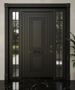 Villa Kapisi Modelleri Fiyatlari 825 Siyah