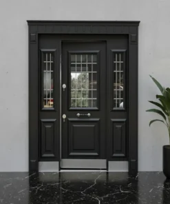 Villa Kapisi Modelleri Fiyatlari 826 Siyah