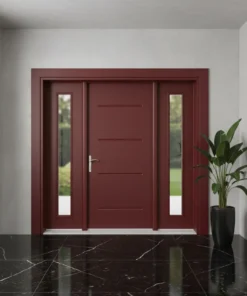 Villa Kapisi Modelleri Fiyatlari 828 Kirmizi