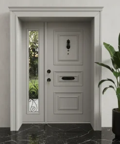 Villa Kapisi Modelleri Fiyatlari 831 Gri