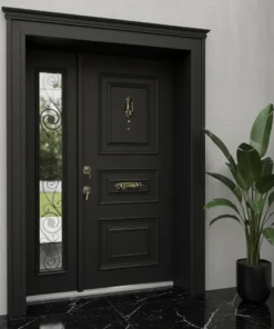 Villa Kapisi Modelleri Fiyatlari 831 Siyah