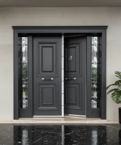 Villa Kapisi Modelleri Fiyatlari 832 Siyah
