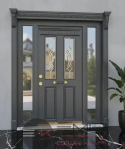 Villa Kapisi Modelleri Fiyatlari 841 Gri