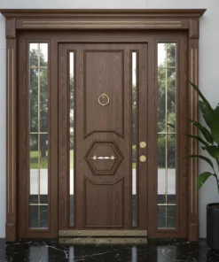 Villa Kapisi Modelleri Fiyatlari 846 Ceviz