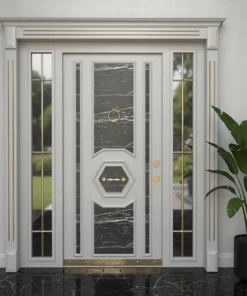 Villa Kapisi Modelleri Fiyatlari 846 Gri