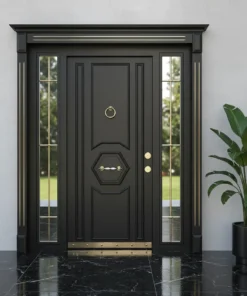 Villa Kapisi Modelleri Fiyatlari 846 Siyah