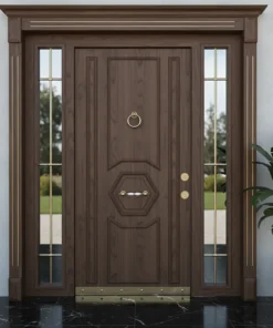 Villa Kapisi Modelleri Fiyatlari 847 Ceviz