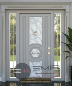 Villa Kapisi Modelleri Fiyatlari 847 Gri