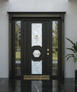 Villa Kapisi Modelleri Fiyatlari 847 Siyah