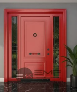 Villa Kapisi Modelleri Fiyatlari 850 Kirmizi