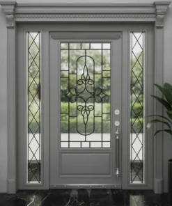 Villa Kapisi Modelleri Fiyatlari 856 Gri