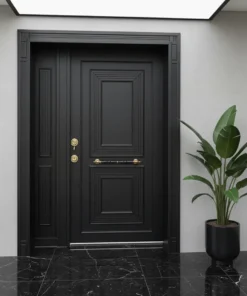 Villa Kapisi Modelleri Fiyatlari 858 Siyah