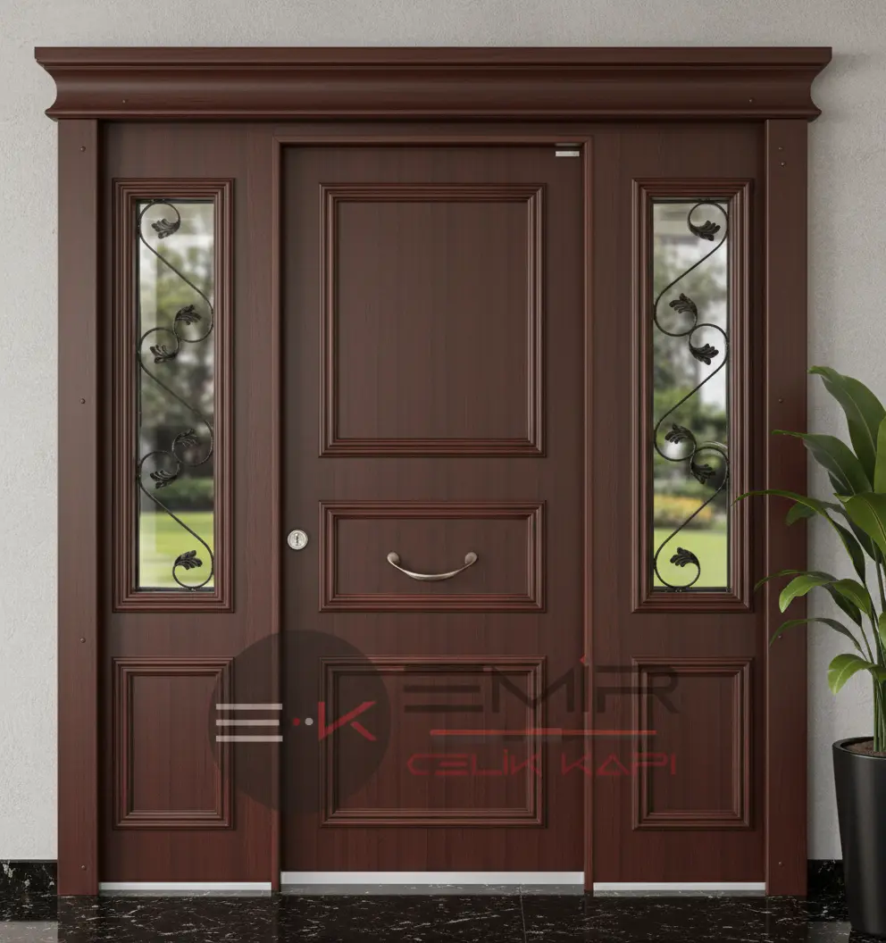 Villa-Kapisi-Modelleri-Fiyatlari-865-Ceviz Villa-Kapisi-Modelleri-Fiyatlari-865-Ceviz