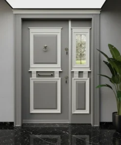 Villa Kapisi Modelleri Fiyatlari 867 Gri