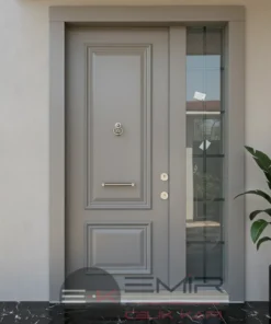 Villa Kapisi Modelleri Fiyatlari 871 Gri