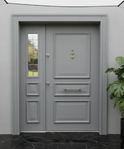 Villa Kapisi Modelleri Fiyatlari 873 Gri