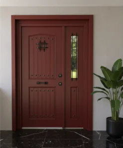 Villa Kapisi Modelleri Fiyatlari 874 Kirmizi