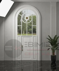 Villa Kapisi Modelleri Fiyatlari Ferforjeli 1088 Beyaz