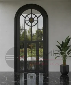 Villa Kapisi Modelleri Fiyatlari Ferforjeli 1088 Siyah