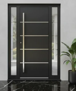 Villa Kapisi Modelleri Kompozit 210 Siyah