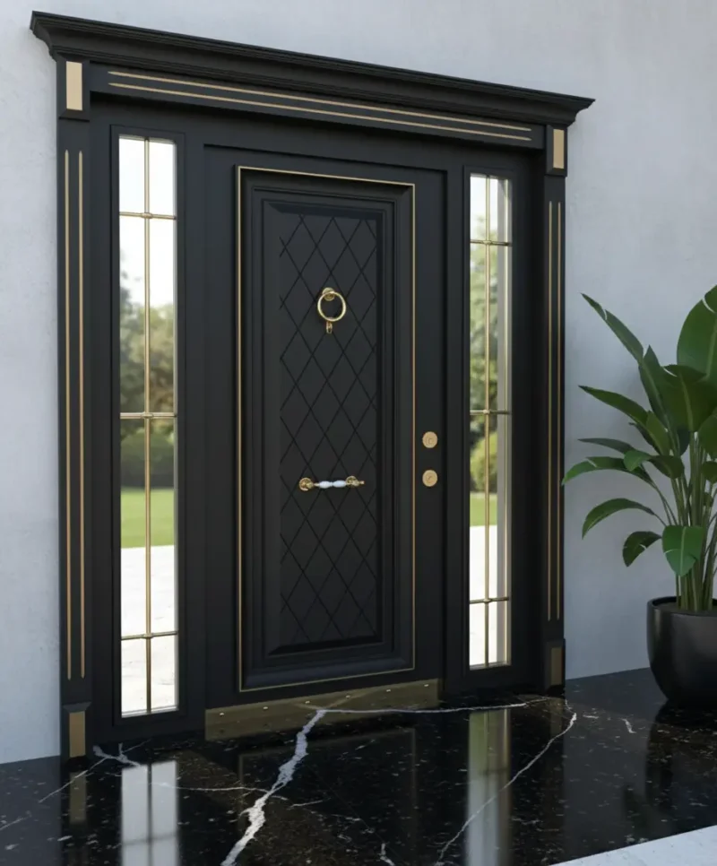 Yalı Kapısı Modelleri Dış Etkenlere Dayanıklı Villa Kapıları Evk-045 2 Yali Kapisi Modelleri Dis Etkenlere Dayanikli Villa Kapilari Urban Siyah